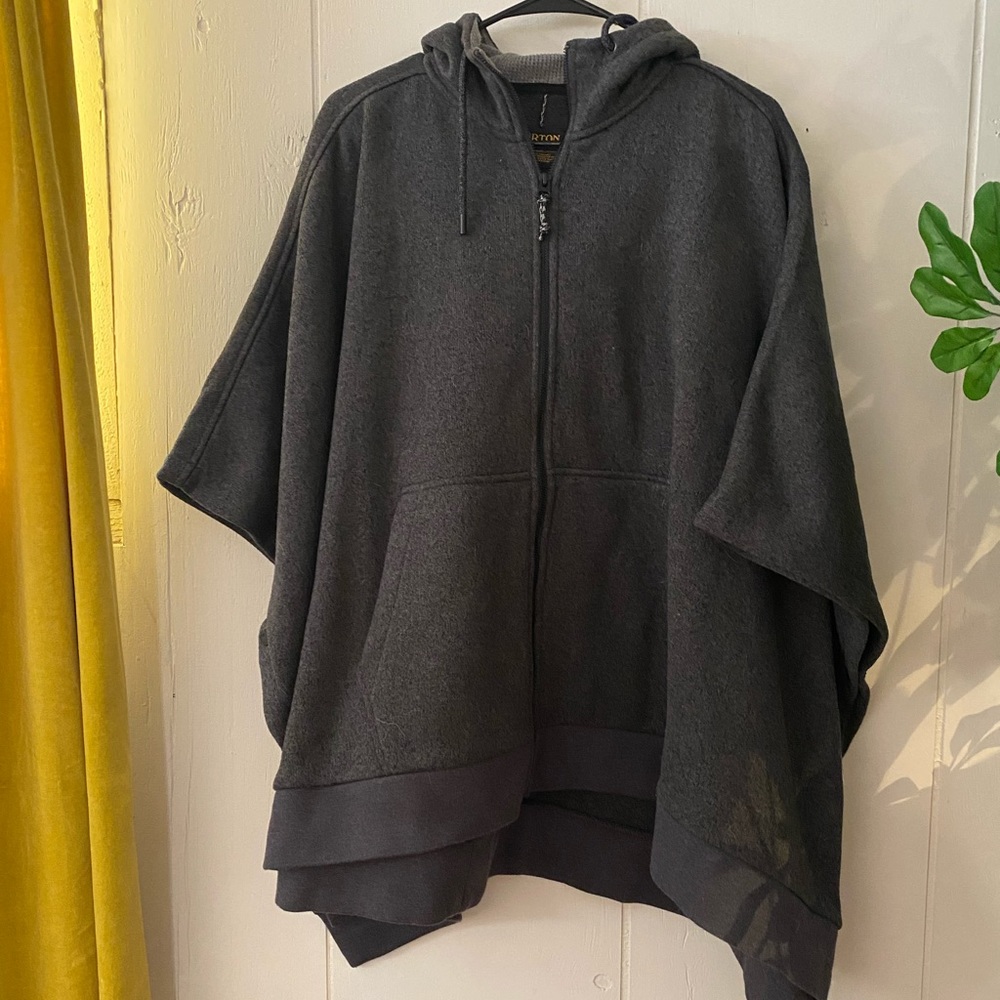 Burton Minxy Fleece Full Zip Poncho Jacket